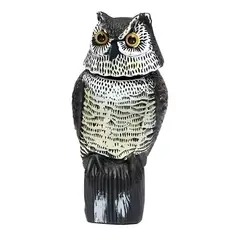 GENERICO - Búho espantapájaros decorativo