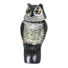 GENERICO - Búho espantapájaros decorativo