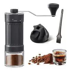 UMEXUS - Molinillo Cafe Granos Manual Cerámica Moledor Portátil