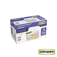 CANWAY - Bolsas Basura Papelero 56 x 61 cm 500 un Kiosclub