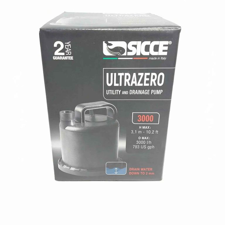 Bomba Sumergible Multiuso Todo Uso Ultra Zero Sicce 50 L/min