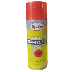 GENERICO - Pintura en Spray Rojo marca Arlon Uso general 400 Ml.