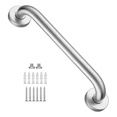 GENERICO - Barra de seguridad para baño 40 cm cromado