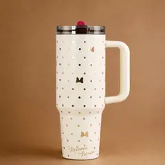 DISNEY - TERMO O MUG TERMICO MINNIE MOUSE GOLD 400Z COLLECTION