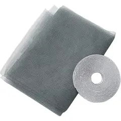 KUANGYE - Pack 3 Cortina Mosquitera Malla Velcro Anti-mosquito Mosca 150x200cm