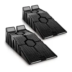 ESHOPANGIE - Rampas Automóviles Capacidad 3000kg Pack De 2 Unidades
