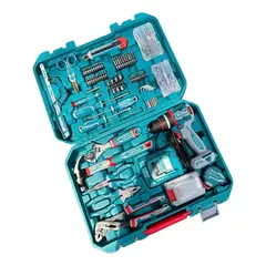 TOTAL TOOLS - Kit Taladro Percutor 20v 66nm+ Herramientas 166 Piezas Total THKTHP41667