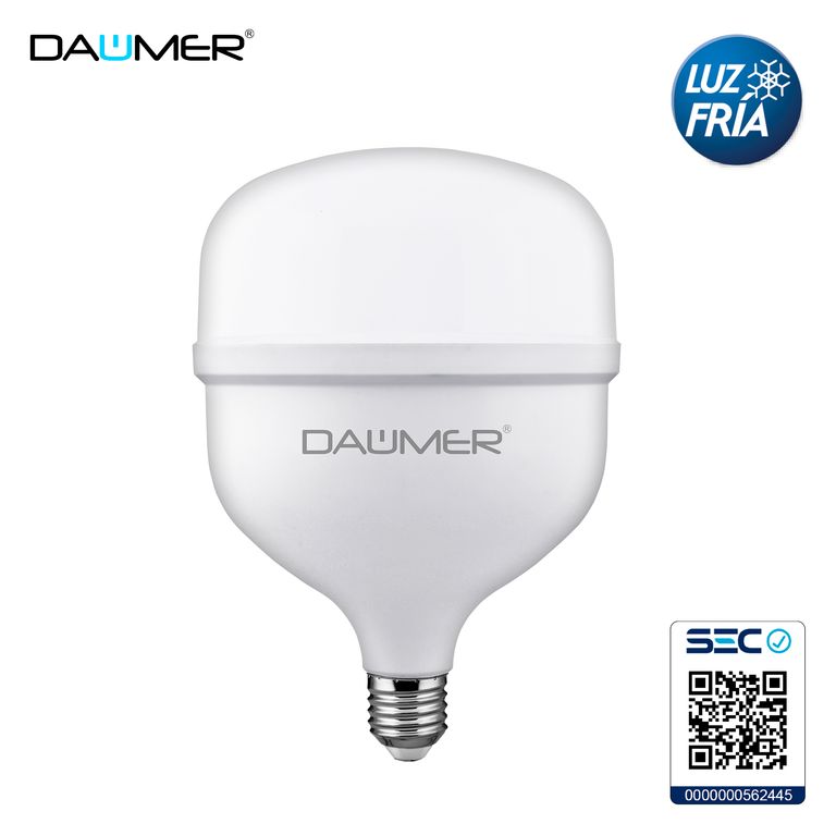 AMPOLLETA CAMPANA E27 50W FRIA