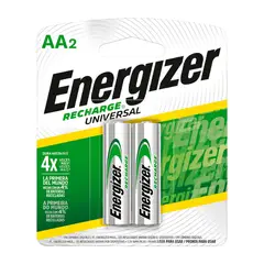 ENERGIZER - Pilas Recargables AA 2 un.