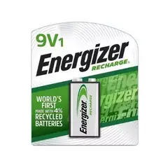 ENERGIZER - Pila 9v Recargable Blister 1 Unidad