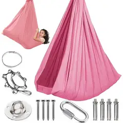 KUANGYE - Hamaca Sensorial,Columpio Sensorial Interiores Y Exteriores Para Niños Y Adultos,Capacidad 220LBS