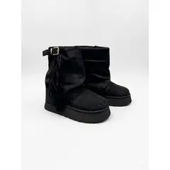 OMAS - Botas Mujer Con Flecos y Plataforma