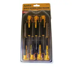 ANTE - Destornillador Precision Juego 07 Pzs