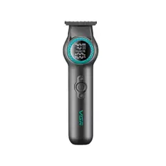 VGR - Máquina Trimmer Profesional V-990 Luz Led Turbo 8000rpm Color Negro