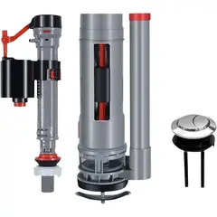 KUANGYE - Kit De Valvula Completo Para Estanque Con Botón Wc Fitting