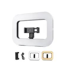 IRM - Lampara Anular LED Selfie Fotos Videos Celular 13811 Ajustable Color Portatil Exterior