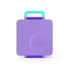 OMIELIFE - OmieBox® Lonchera Térmica Infantil con Termo Integrado - Purple Plum - Omie