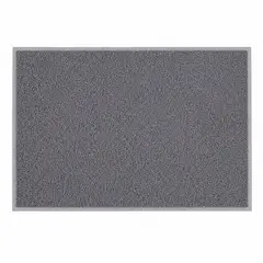 KOKOMAT - Limpiapiés de PVC Gris 120x180cm