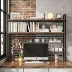 HOMER DESIGN - Organizador De Escritorio Multifuncional Con Repisa Metal