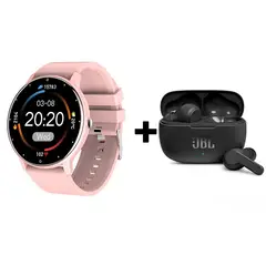 JBL - Audifonos bluetooth WAVE200TWS y ZL02 Reloj inteligente