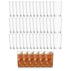 NADIR - Set 48 Vasos Atlanta 258mL Vidrio Celebraciones Largo