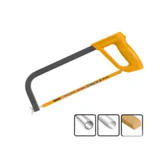 INGCO - Arco Sierra Fijo para Metal 300 mm HHFS3058 Alta Resistencia Pro