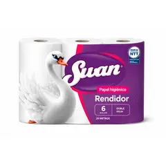 SWAN - Manga de Papel Higiénico – 48 Rollos de 20 metros –
