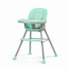 PIKABOO - Silla De Comer Para Bebes color turquesa 5 En 1 Jazz