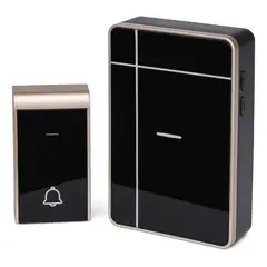 GENERICO - Timbre Inalámbrico Impermeable Exterior para Puertas con Alcance de 150m