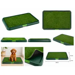 GENERICO - Césped Artificial Sanitario para Perros Reutilizable