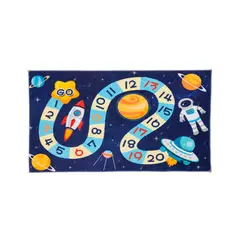 GENERICO - Bajada de cama 50x90 cm Niño astronauta Casa VIVA