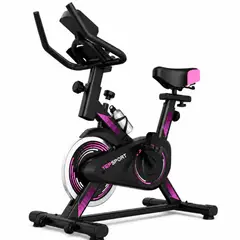 YEP S - Bicicleta Spinning Yepsport Fucsia Con Botella