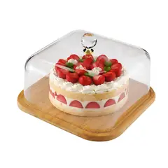 PASTELERIUSCL - Base para torta porta torta porta cupcake 30cm cúpula para torta exhibidor