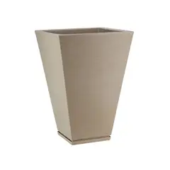 FLORIDIS - MACETERO BEIGE ZURIQUE 55CM ALTO CON PLATO