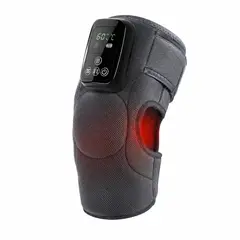 GENERICO - Rodillera Térmica Eléctrica con Masaje y Control Digital para Rehabilitación