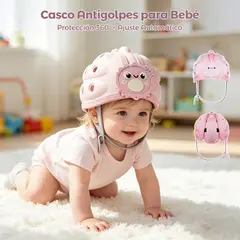 ZSPK - Casco Protector Antigolpes para Bebé 360° Seguridad y Comodidad