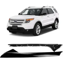 KUANGYE - Molduras Parabrisas Set Para Ford Explorer 2011 - 2019