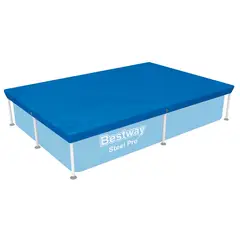 BESTWAY - Cubre piscina rectangular 221x150 cm