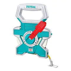 TOTAL - Huincha De Medir 100mx15mm Profesional Carrete Abierto