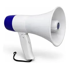 KUANGYE - Megáfono 50w 600m Recargable Altavoz Micrófono Sirena Watts