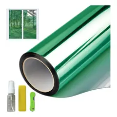 KUANGYE - Vinil Espejo Privacidad Papel Ventanas Pelicula Decorativo 50cm x 5M