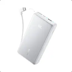 ANKER - Power Bank 20000mAh 22,5W Carga Rápida USB-C Delgado Zolo