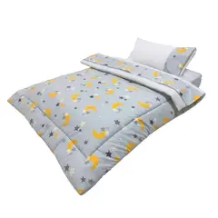KINDERFLEX - Set Cuna Playard 100% Algodón Dream