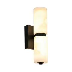 BOSCO - APLIQUE LINZ NEGRO ALABASTRO LED 6W 3000K