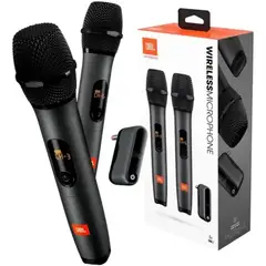 JBL - Micrófonos Micbr2 Inalámbrico Dual-Channel Cardioide Negro