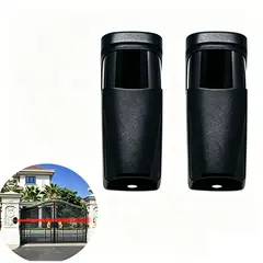 MOONCORE - Fotocelda Inalámbrica Para Portón 12-24v , Ip55 , Detección por infrarrojos , exterior