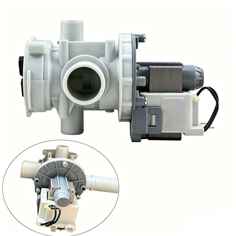 Bomba De Agua Para Lavadora Samsung, 220v, 2 Terminales, Fácil de instalar y duradero