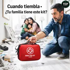 MOVI - Kit Emergencia 54 Piezas + Power Bank 20000mAh – Primeros Auxilios y Sismos