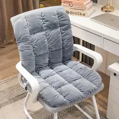 EVERSO - Cojín Antideslizante Para Silla Oficina Con Respaldo Alto Y Ataduras
