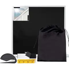KUANGYE - Cortinas Blackout Portátiles, Se Puede Cortar, 1,45 X 3 M